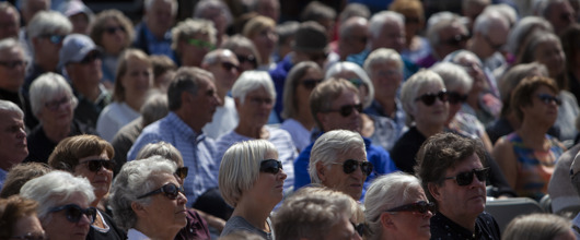 Utekonsert Publikum